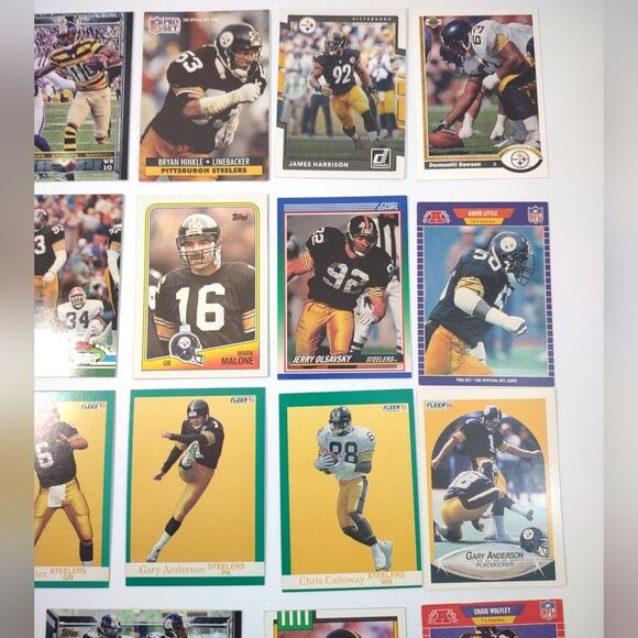 Steelers Trading Cards lot of 22 NFL - Picture 4 of 15